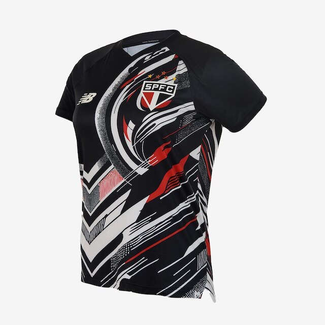 Camisa Pré Jogo Spfc 2025 Feminina