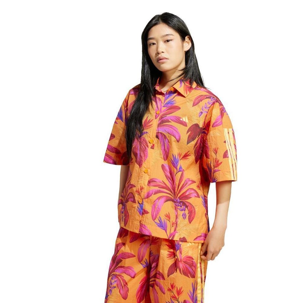 Camisa Premium Adidas X Farm Adidas Feminina