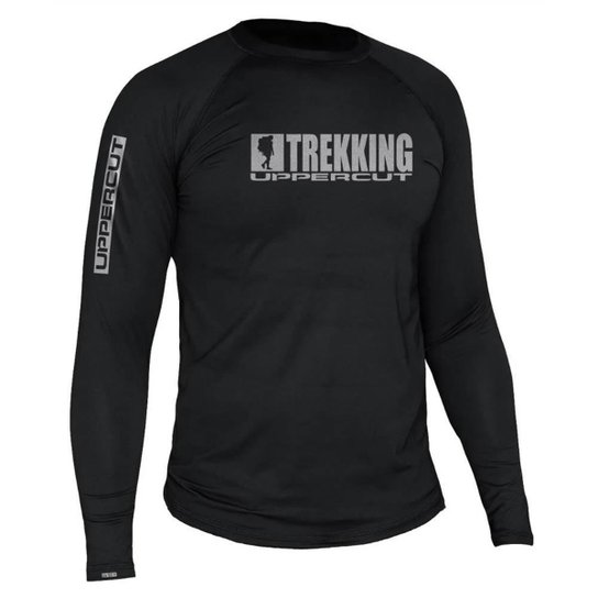Camisa Proteção Solar ML UV-50+ - Corrida Trekking - Preto Menor preço em Camisa Proteção Solar ML UV-50+ - Corrida Trekking - Preto
