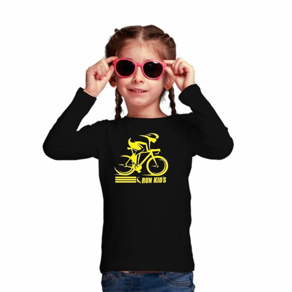 Camisa Proteção Solar UV50+ ML Bike Amr - Infantil - RunKids