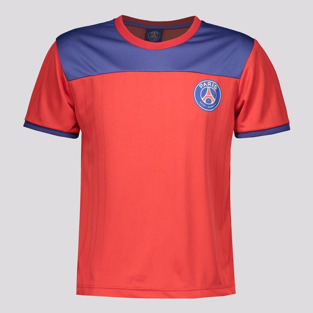 Camisa PSG Grasp Infantil Vermelha e Azul