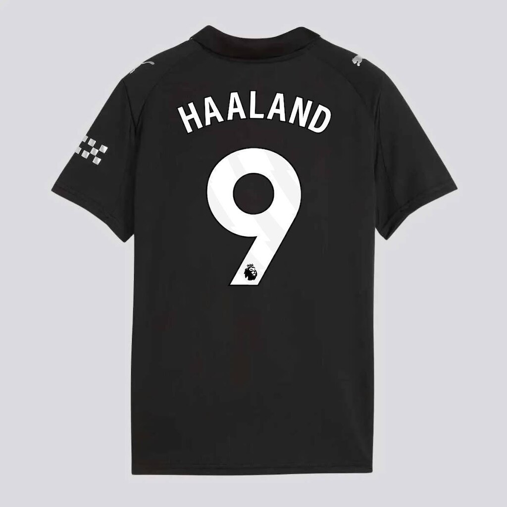 Camisa Puma Manchester City Away 2026 Juvenil 9 Haaland