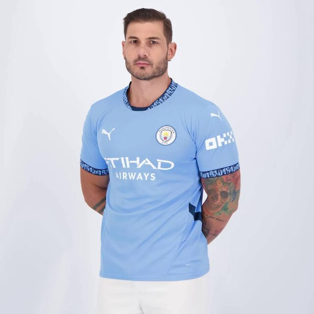 Camisa Puma Manchester City Home 2025 9 Haaland