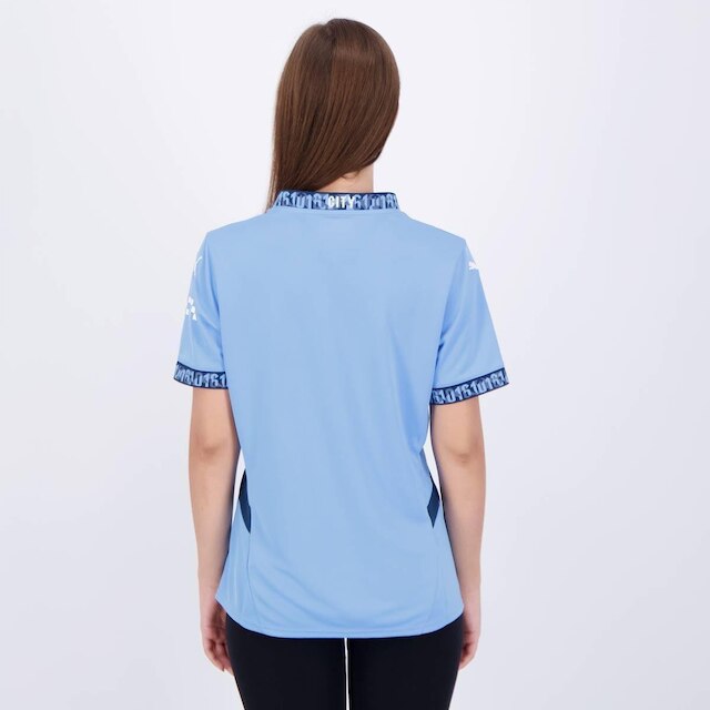 Camisa Puma Manchester City Home 2025 Feminina