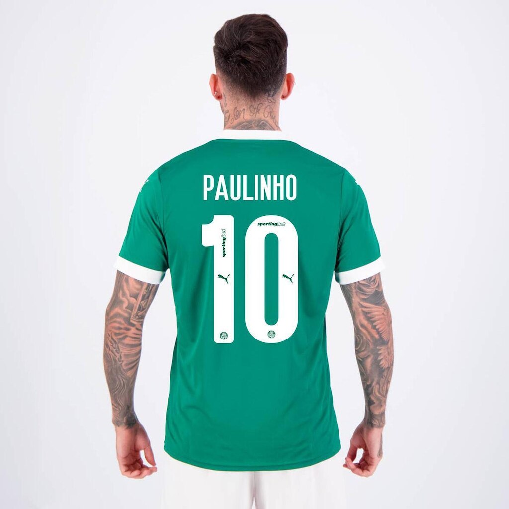 Camisa Puma Palmeiras I 2025 10 Paulinho
