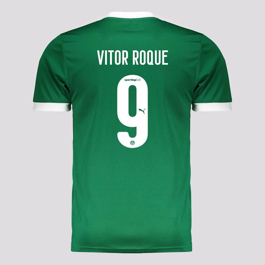 Camisa Puma Palmeiras I 2025 9 Vitor Roque