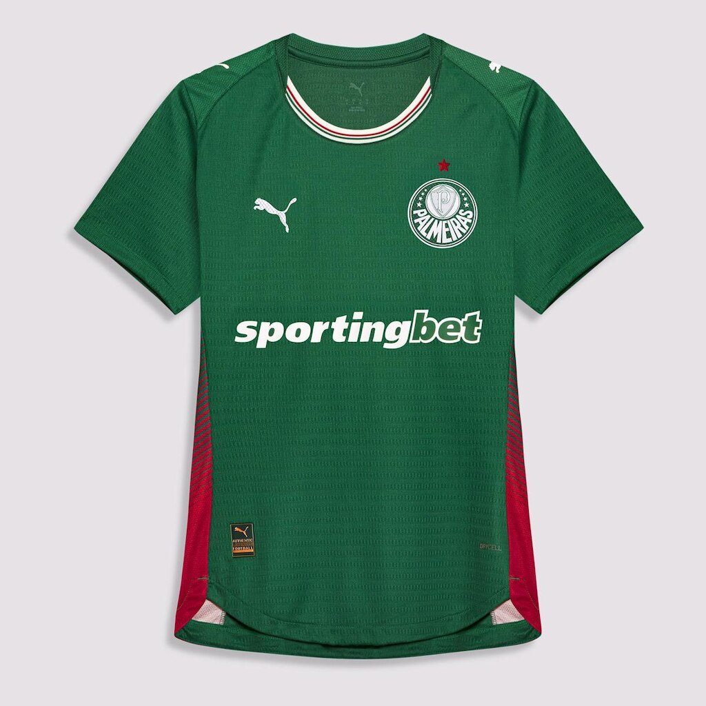 Camisa Puma Palmeiras I 2026 Feminina Jogador