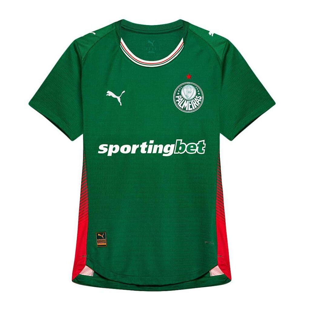 CAMISA PUMA PALMEIRAS I 2026 FEMININA - JOGADORA