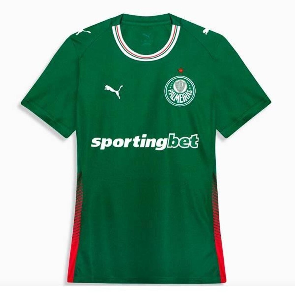 Camisa Puma Palmeiras I 2026 Feminina