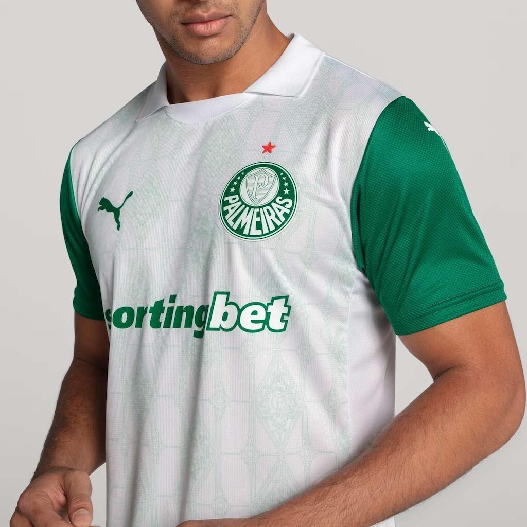 Camisa Puma Palmeiras II 2025 Jogador Masculina