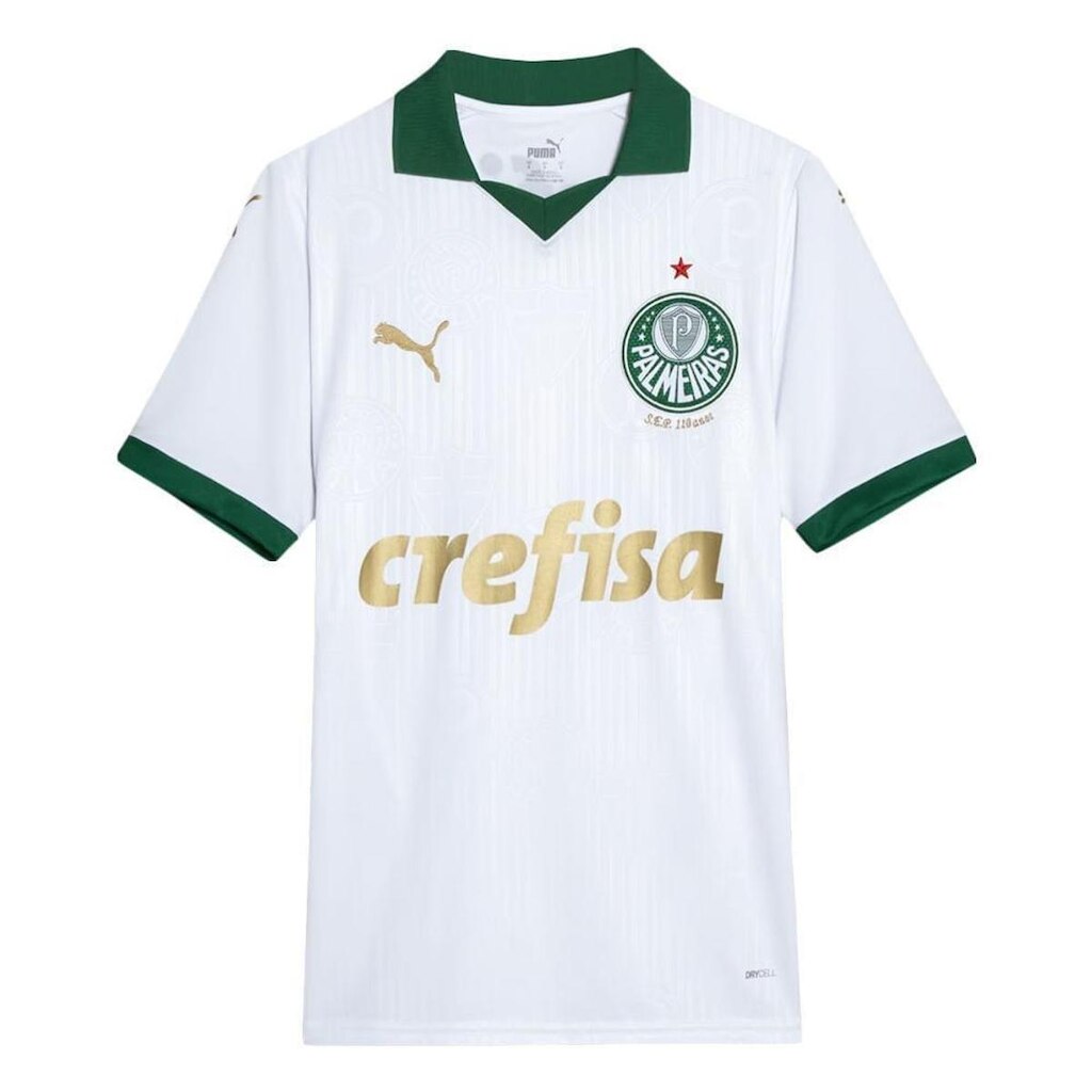 CAMISA PUMA PALMEIRAS II 24/25 MASCULINA - TORCEDOR - BRANCO GG