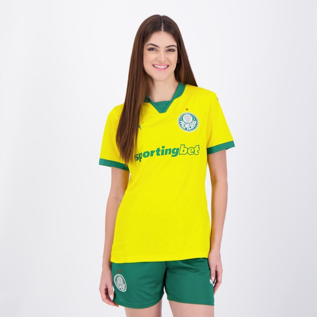 Camisa Puma Palmeiras III 2025 Feminina