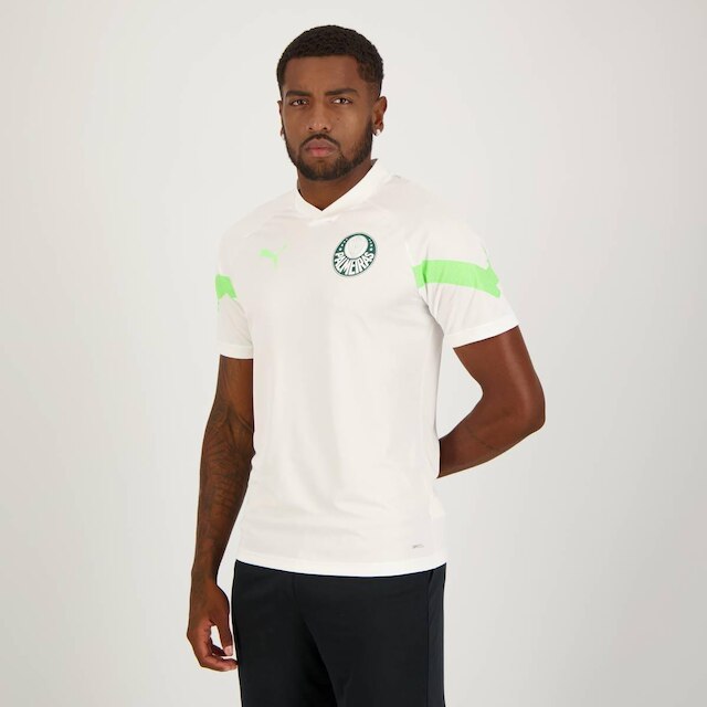 Camisa Puma Palmeiras Treino 2023 Branca