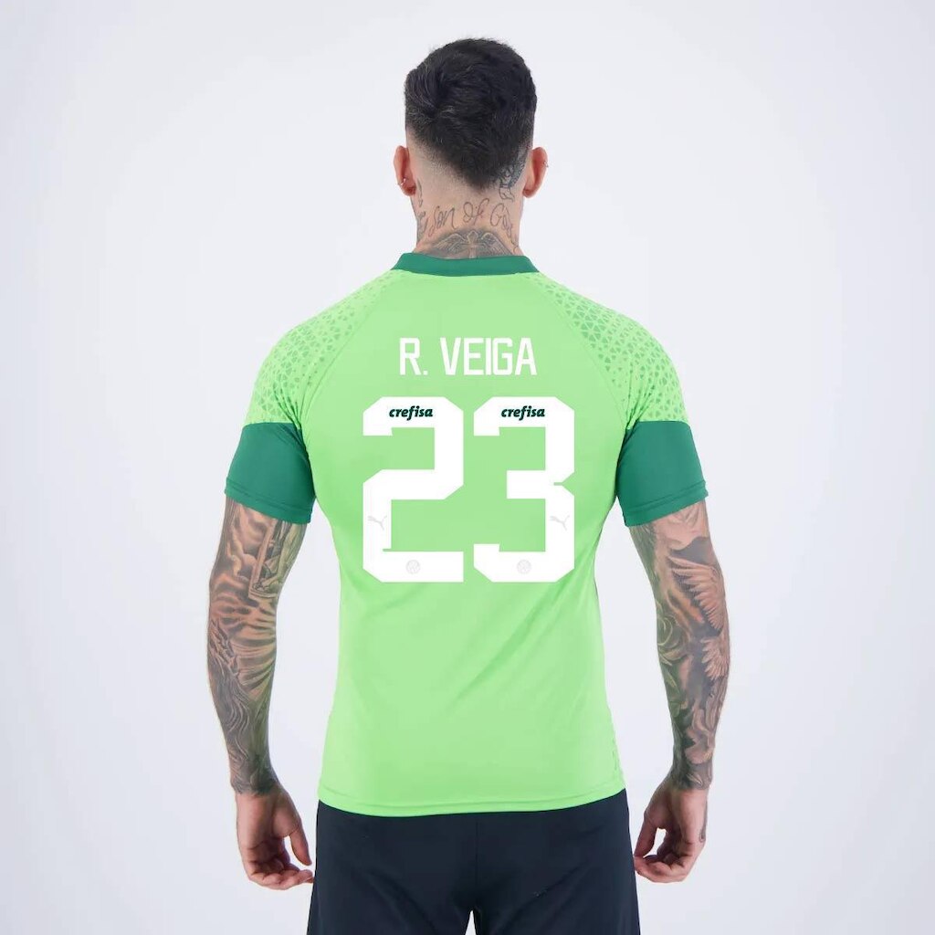 Camisa Puma Palmeiras Treino 2024  23 R. Veiga
