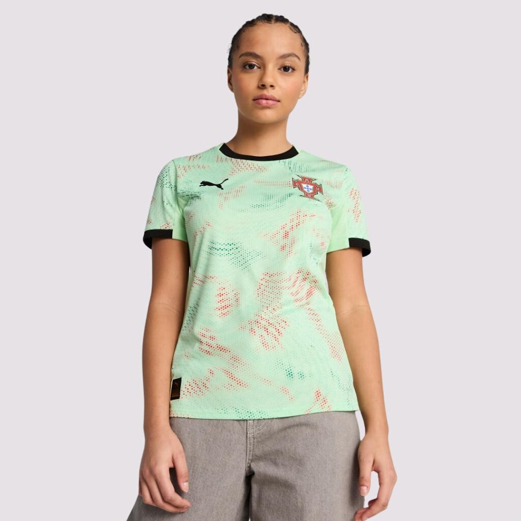 Camisa Puma Portugal Away 2025 Feminina