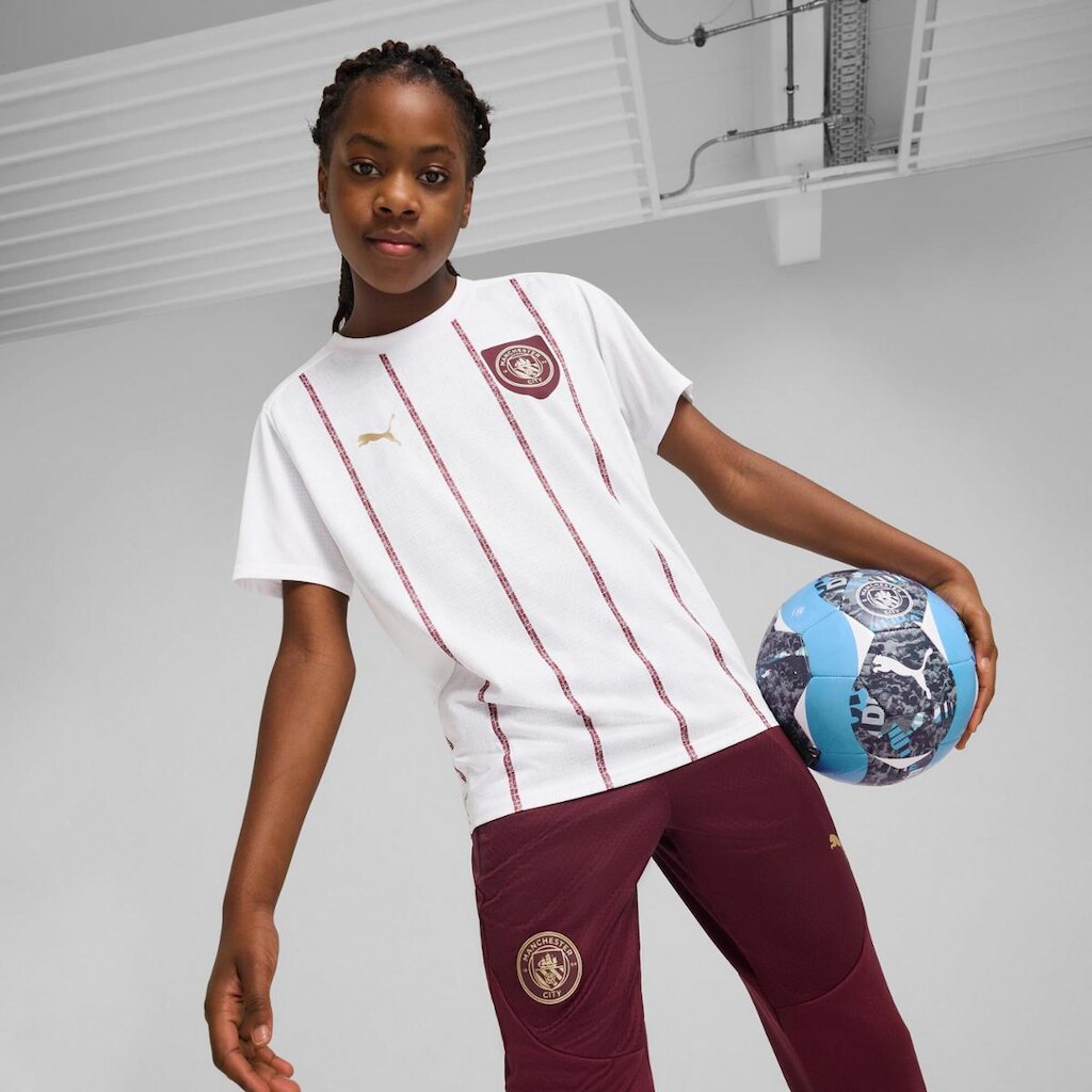 Camisa Puma  Pré-Jogo Manchester City Infantil