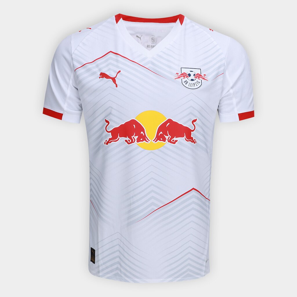 Camisa RB Leipzig Home 25/26 s/n Torcedor Puma Masculina