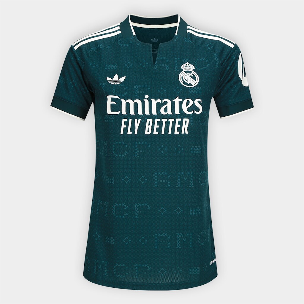 Camisa Real Madrid Away 26/27 s/n Torcedor Adidas Feminina