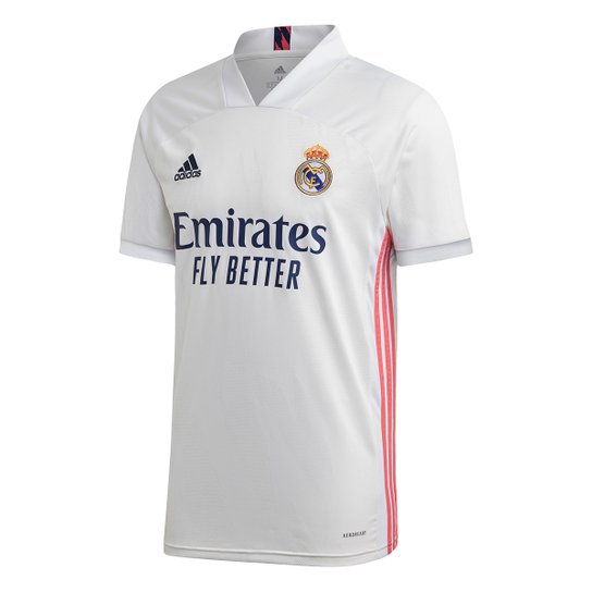 Camisa Real Madrid Home 20/21 s/n° Torcedor Adidas Masculina - Branco é ruim? Camisa Real Madrid Home 20/21 s/n° Torcedor Adidas Masculina - Branco é boa?