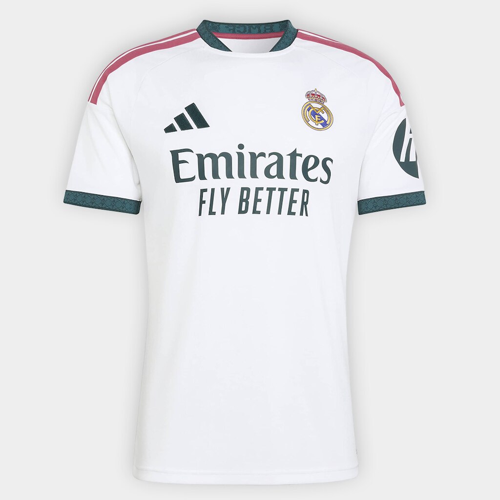 Camisa Real Madrid Home 26/27 s/n Torcedor Adidas Masculina