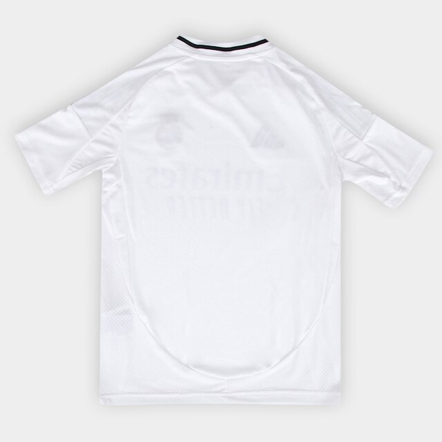 Camisa Real Madrid Infantil Home 24/25 s/n° Torcedor Adidas