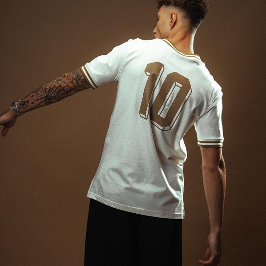 Camisa Real Madrid Retrô nº 10 Masculina
