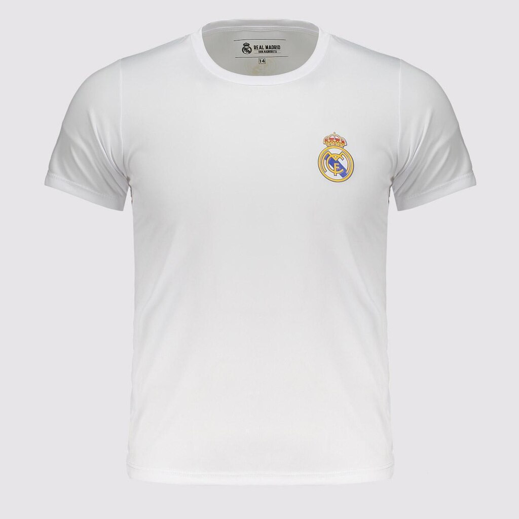 Camisa Real Madrid Soft Juvenil