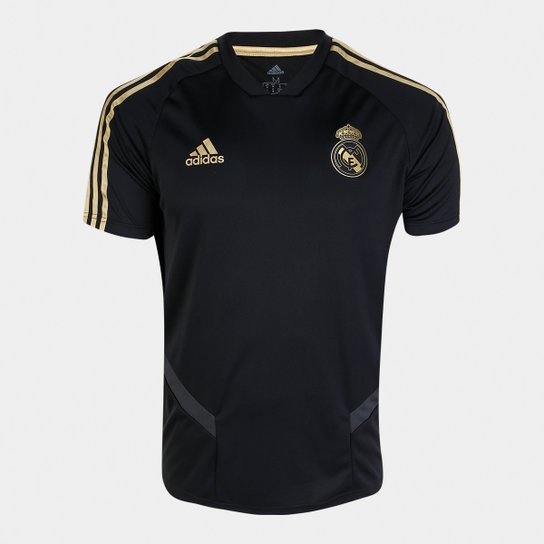 Camisa Real Madrid Treino 19/20 Adidas Masculina - Preto e Dourado é ruim? Camisa Real Madrid Treino 19/20 Adidas Masculina - Preto e Dourado é boa?