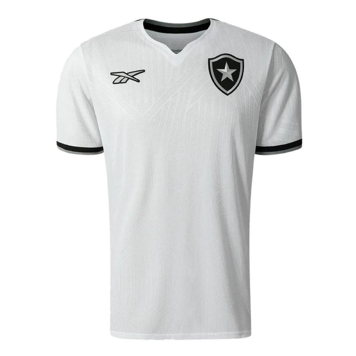 Camisa Reebok Botafogo Uniforme 3 24/25 s/n Masculina Menor preço em Camisa Reebok Botafogo Uniforme 3 24/25 s/n Masculina