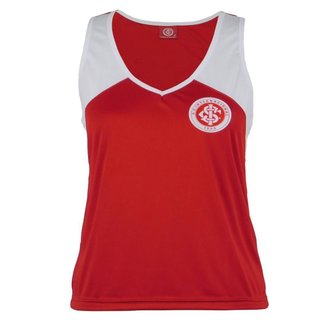 Camisa Regata Internacional FC Feminina Dia a Dia Torcedor