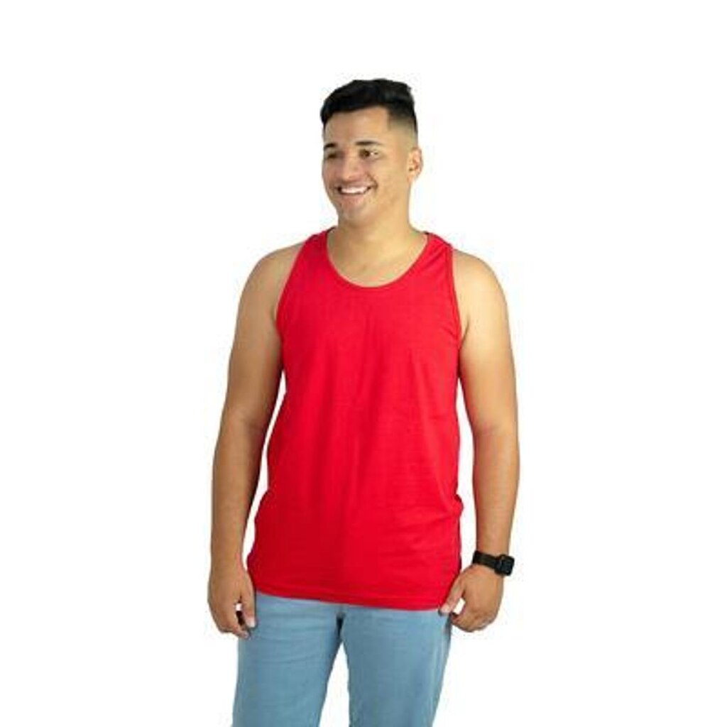 Camisa Regata Masculina Lisa