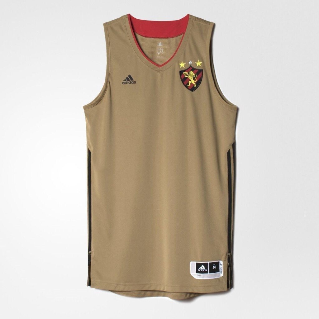 Camisa Regata Sport Club Recife Dourada - Basquete