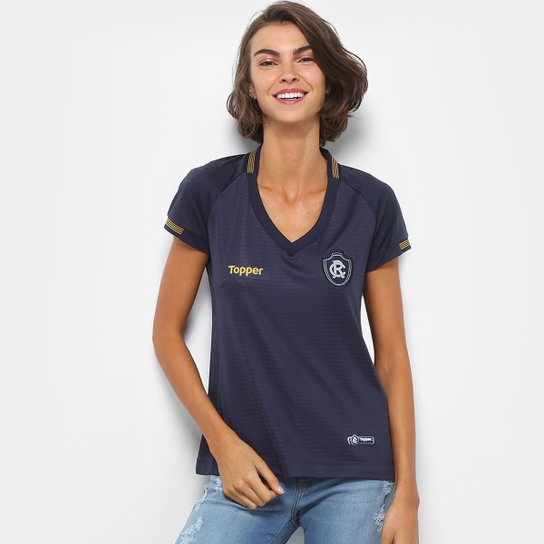 Camisa Remo I 2018 s/n° Torcedor Topper Feminina - Marinho é ruim? Camisa Remo I 2018 s/n° Torcedor Topper Feminina - Marinho é boa?