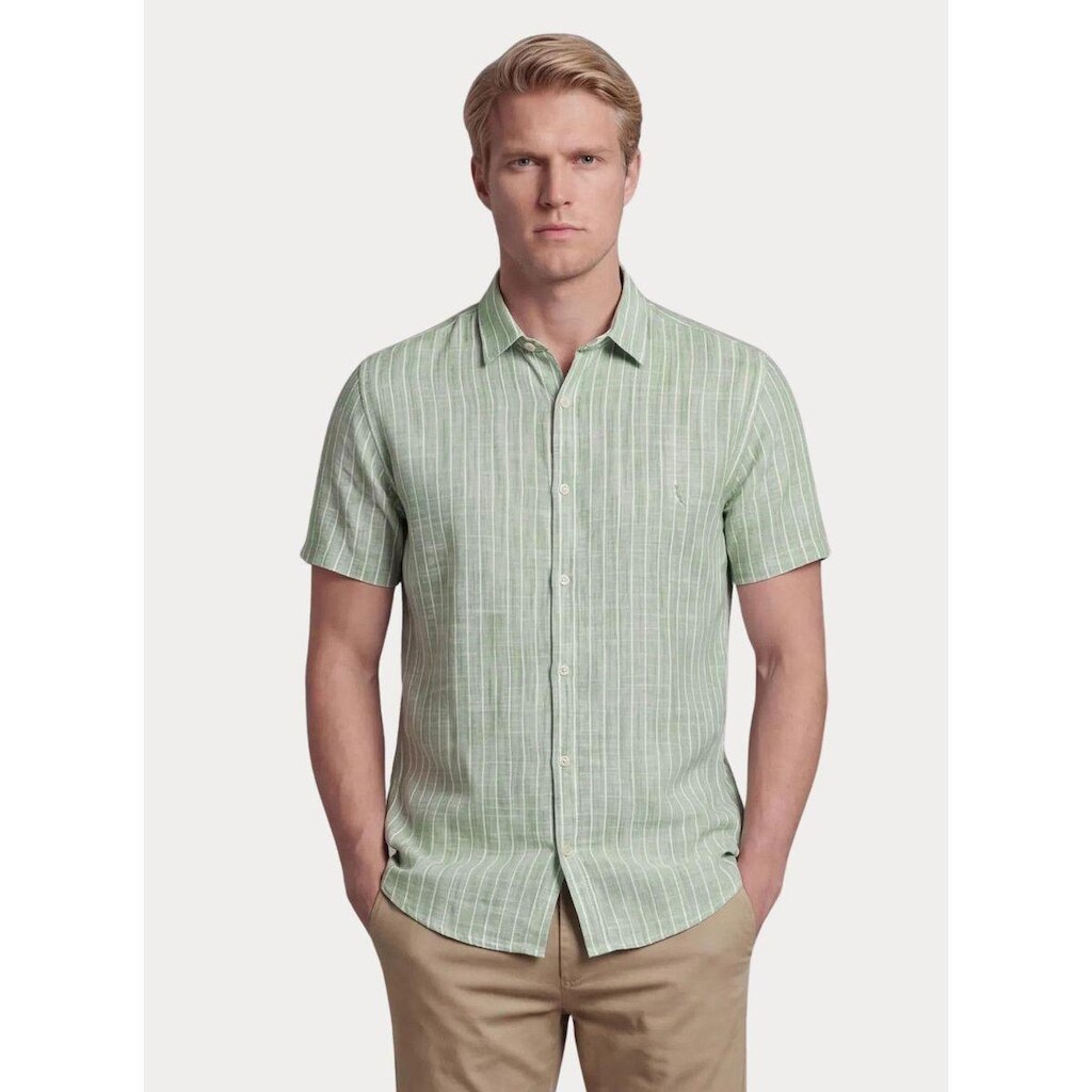 Camisa Reserva Manga Curta Linho Sun