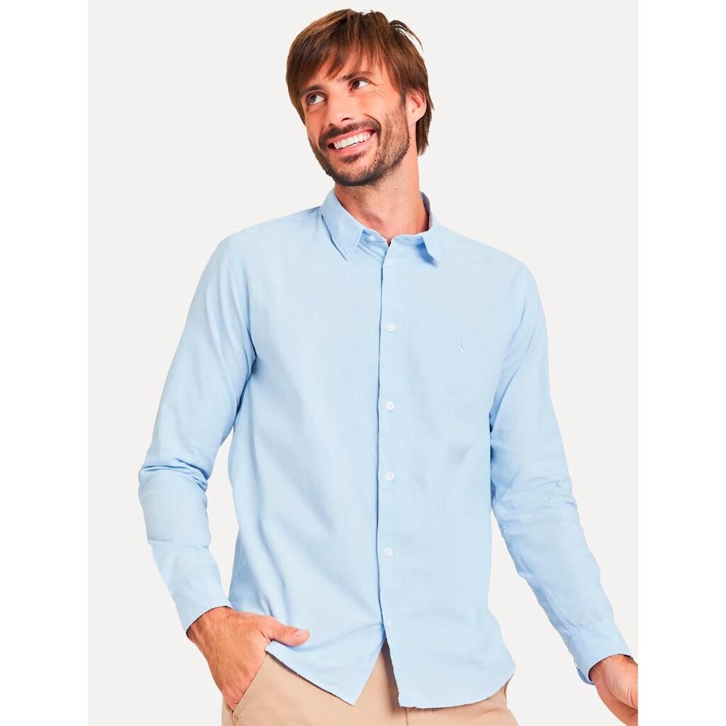Camisa Reserva Masculina Nova Paraty Azul