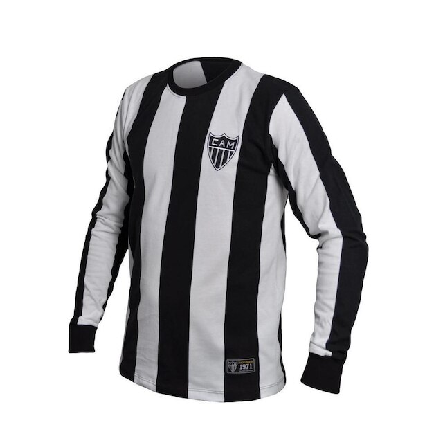 Camisa Retrô Atlético Mineiro 1971 Manga Longa