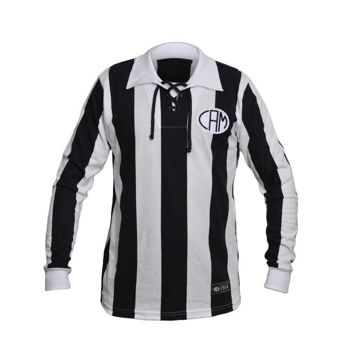 Camisa Retrô Atlético Mineiro Manga Longa 1914 é ruim? Camisa Retrô Atlético Mineiro Manga Longa 1914 é boa?
