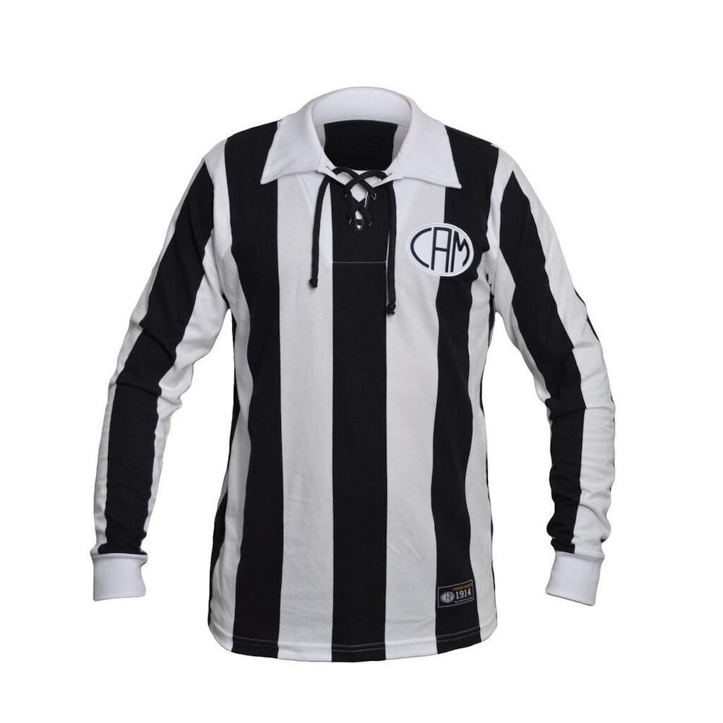 Camisa Retrô Atlético Mineiro Manga Longa 1914