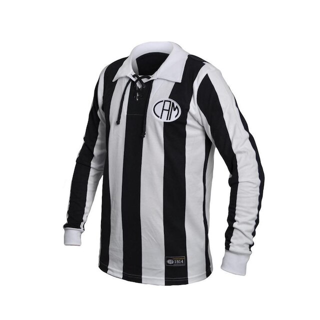 Camisa Retrô Atlético Mineiro Manga Longa 1914
