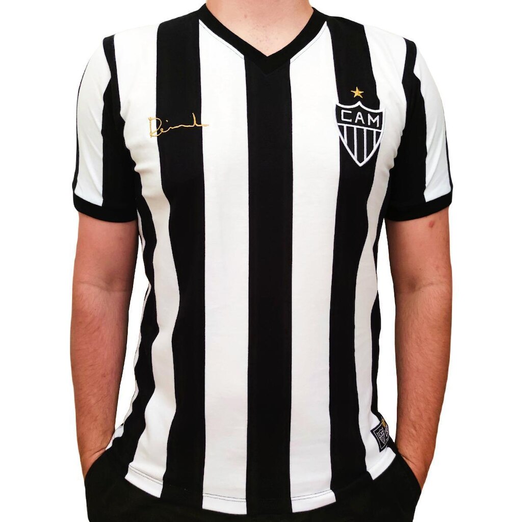 Camisa Retrô Atlético Mineiro Reinaldo 1977 Oficial