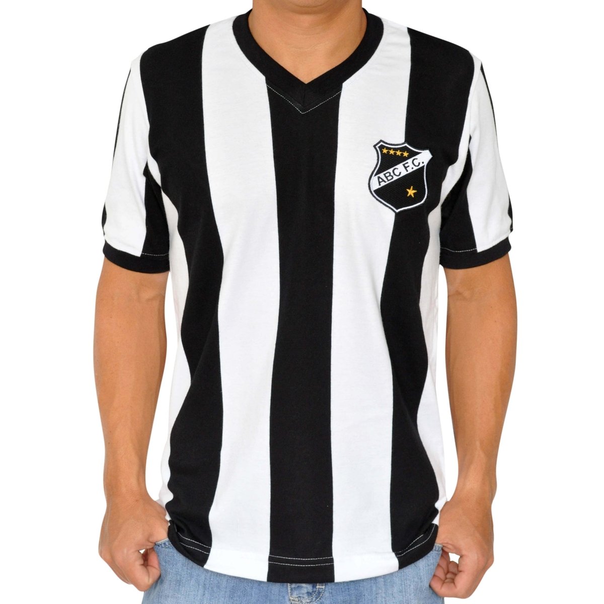 camisa abc retro