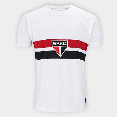 Camisa Retrô São Paulo 1970 Athleta Masculina - Masculino