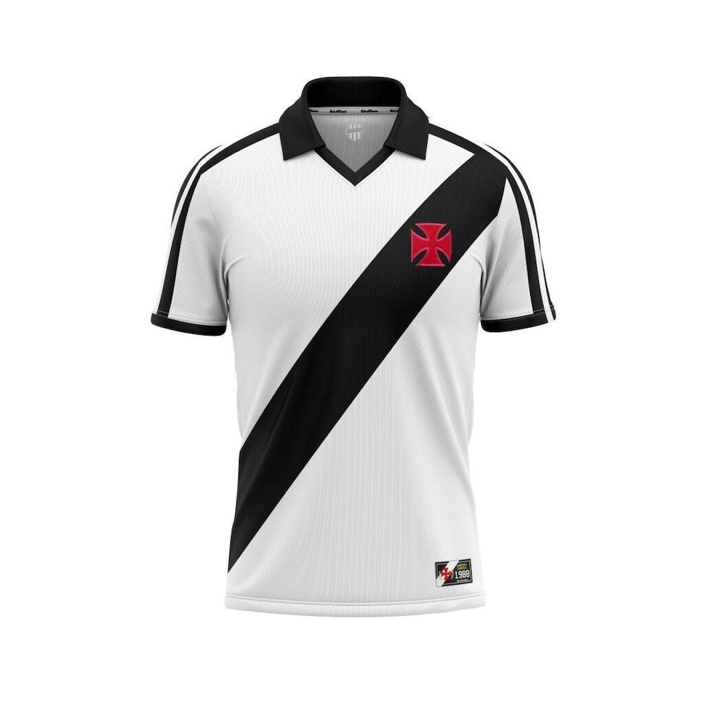 Camisa Retrô Vasco 1988 - Campeão Carioca - Retro Mania