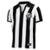 Camisa Santos 1962 Retrô Mundial Masculina - Preto+Branco