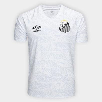 Camisa Santos 25/26 Aquecimento Umbro Masculina - Masculino