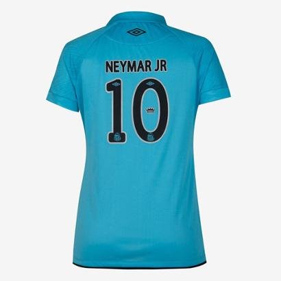 Camisa Santos 25/26 N. 10 Neymar Jr. Jogador Edição Especial Umbro Feminina - Feminino