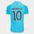 Camisa Santos 25/26 N. 10 Neymar Jr. Jogador Edição Especial Umbro Masculina - Azul+Preto