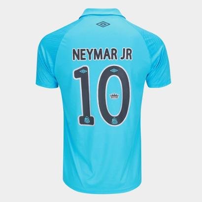 Camisa Santos 25/26 N. 10 Neymar Jr. Torcedor Edição Especial Umbro Masculina - Masculino