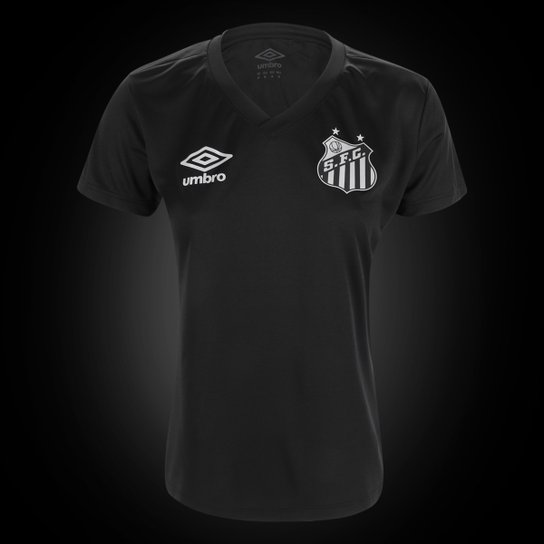 Camisa Santos Black Edição Limitada 21/22 s/n° Torcedor Umbro Feminina - Preto Menor preço em Camisa Santos Black Edição Limitada 21/22 s/n° Torcedor Umbro Feminina - Preto