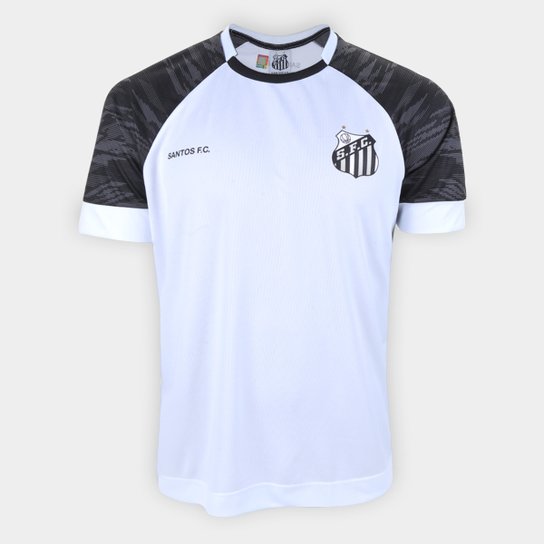 Camisa Santos Cell Masculina - Branco+Chumbo é ruim? Camisa Santos Cell Masculina - Branco+Chumbo é boa?
